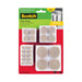 Scotch Felt Pads SP845 Beige Assorted, Pack of 162 10767_1