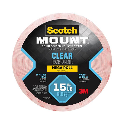 Scotch Mounting Tape 410H-LNG Clear 25mmx11.4m 10716_1