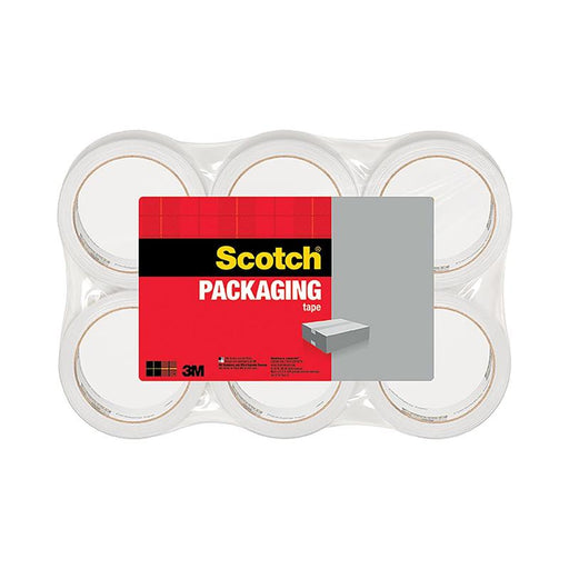 Scotch Packaging Tape 3350-OPP Clear 48mm x 75m, Pack of 6 11389_1