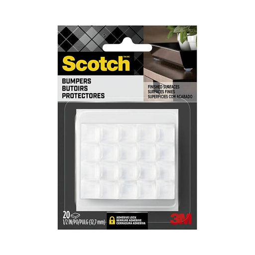 Scotch Square Bumpers SP954-NA 12.7mmx12.7mm, Pack of 20 10675_1