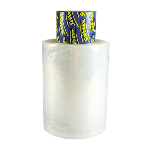 Sellotape Stretch Wrap Refill 100mm x 150m 20mu 907080_1
