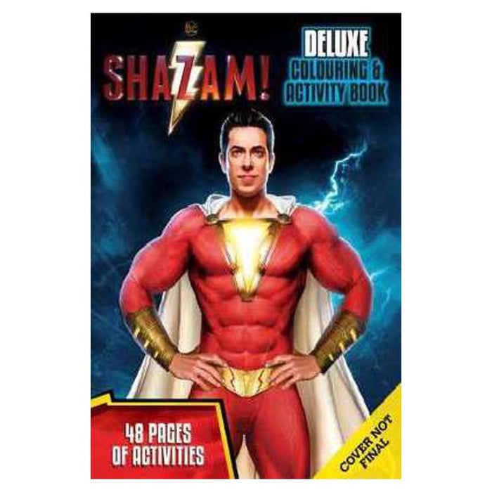 Shazam Deluxe Colouring & Activity Bk_1