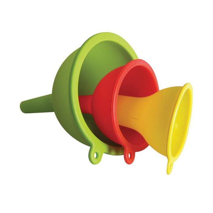 Silicone Funnel Set 3 Piece Set Small_1