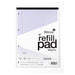 Silvine A4 Tinted Refill Pad 100 Pages 8mm Lined Violet_1