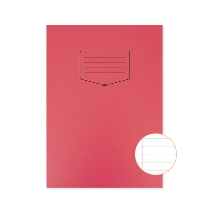 Silvine A4 Tough Shell Exercise Book 8mm Ruled EX142_1