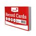 Silvine Record Cards 8x5 Ruled White 585W_4
