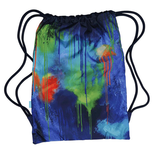 Spencil Colour Drip Drawstring Sports Bag - Water-Resistant_2