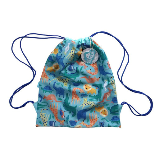 Spencil Safari Junior Drawstring Sports Bag 40.5cm x 33cm_1