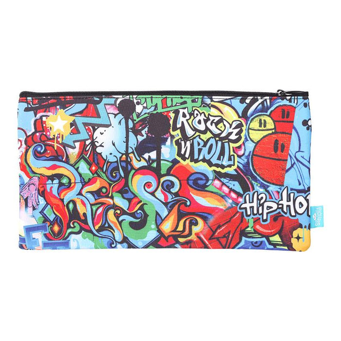 Spencil Street Art Pencil Case 340x170mm with Zipped Compartments_2