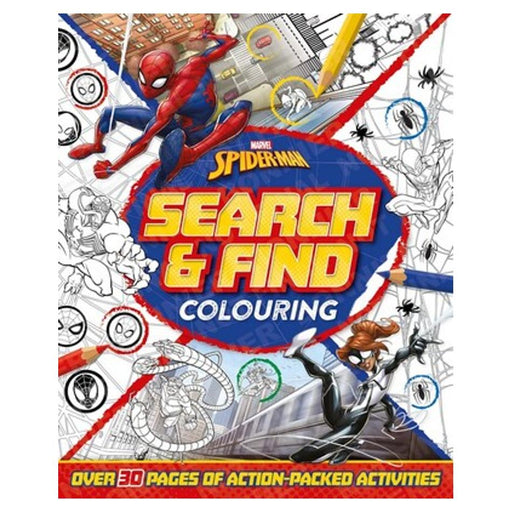 Spider Man: Search And Find Colouring (Marvel)_1