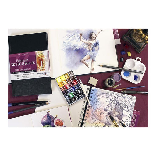 Stillman & Birn S&B Zeta Sketchbook Softcover White 270g 19x19cm 26sh C901750SSBC_2