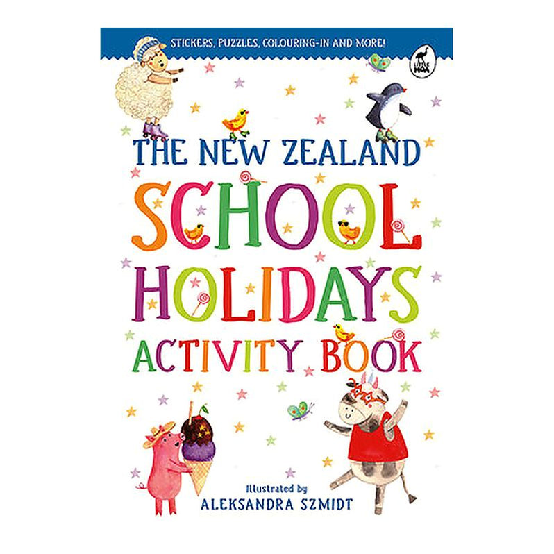 New Zealand School Holidays Activity Book Fun for Kids — Marston Moor