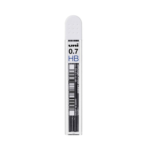 Uni 0.7mm HB Mechanical Pencil Leads - Pk12 249905_1