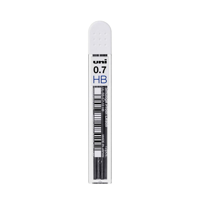 Uni 0.7mm HB Mechanical Pencil Leads - Pk12 249905_1