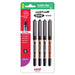 Uni Eye Rollerball Pens 1.0mm Assorted Colors Pk4_1
