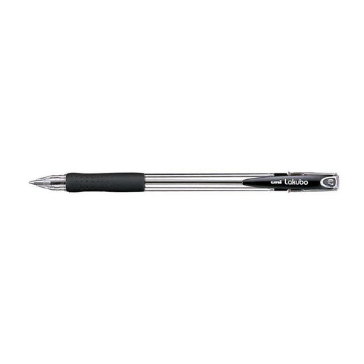 Uni Lakubo Capped Ballpoint 0.7mm Black SG-100 249581_1