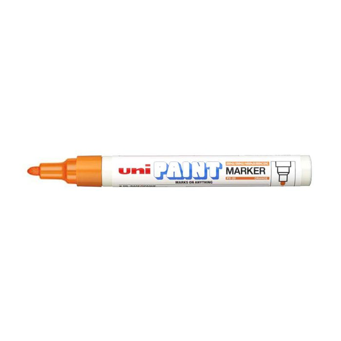 Uni Paint Marker 2.8mm Bullet Tip - Orange PX-20_2