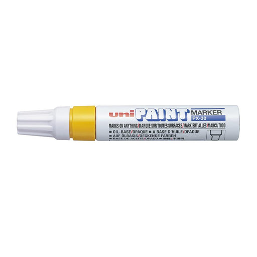 Uni Paint Marker Chisel Tip Yellow 4-8.5mm PX-30_2