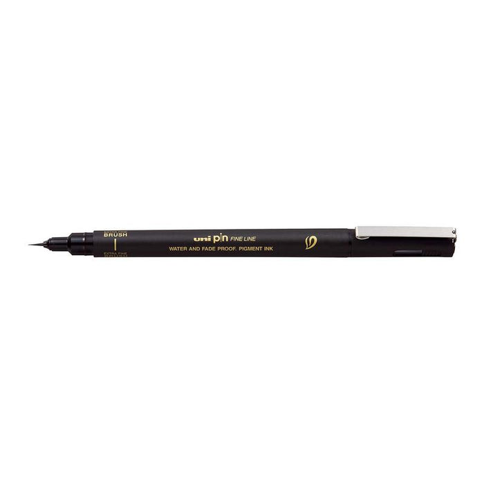 Uni Pin Fineline Permanent Ultra Fine Brush Tip Black 249800_1