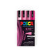 Uni Posca Marker 1.8-2.5mm Med Bullet 4 Pack Shades of Pink PC-5M 1023104_1