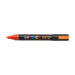Uni Posca Marker 1.8-2.5mm Med Bullet Fluoro Orange PC-5M 249038_2