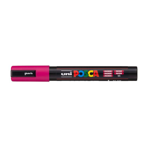 Uni Posca Marker 1.8-2.5mm Med Bullet Fuchsia PC-5M 1000948_1