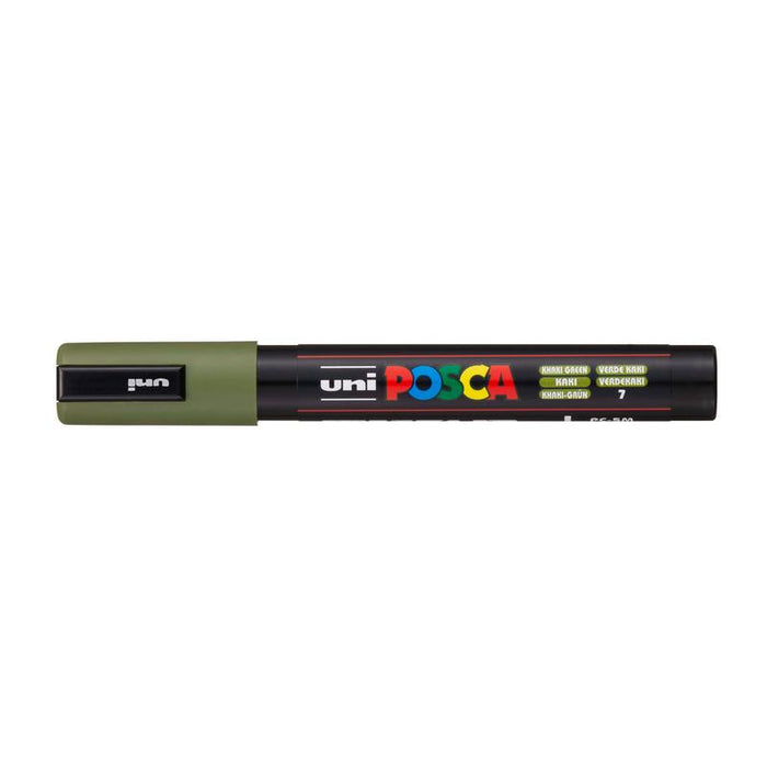 Uni Posca Marker 1.8-2.5mm Med Bullet Khaki Green PC-5M 1000949_1
