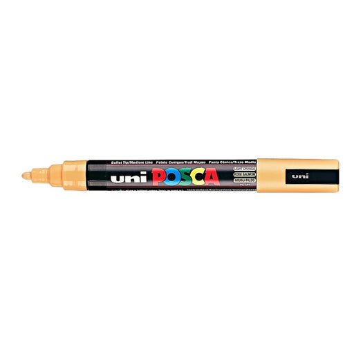 Uni Posca Marker 1.8-2.5mm Medium Bullet Light Orange PC-5M_1