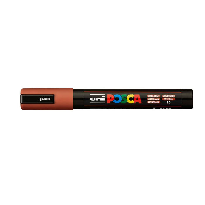 Uni Posca Marker 2.5mm Medium Bullet Chestnut PC-5M_1