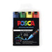 Uni Posca Marker 4.5mm 4-Pack: Green, Yellow, Red, Blue_1