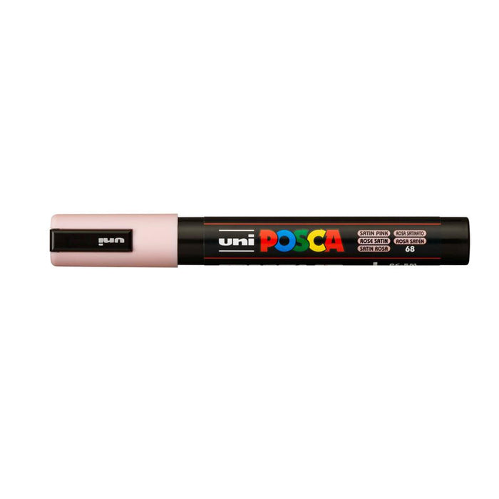 Uni Posca Marker Medium Bullet 1.8-2.5mm Satin Pink PC-5M_1