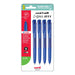 Uni Signo RT1 0.7mm Retractable Blue Hangsell Pk4 250361_1