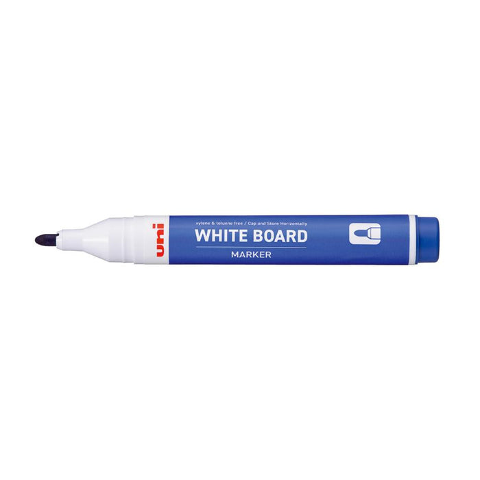 Uni Whiteboard Marker Bullet Blue 1002631 - Quick-Dry Ink_2