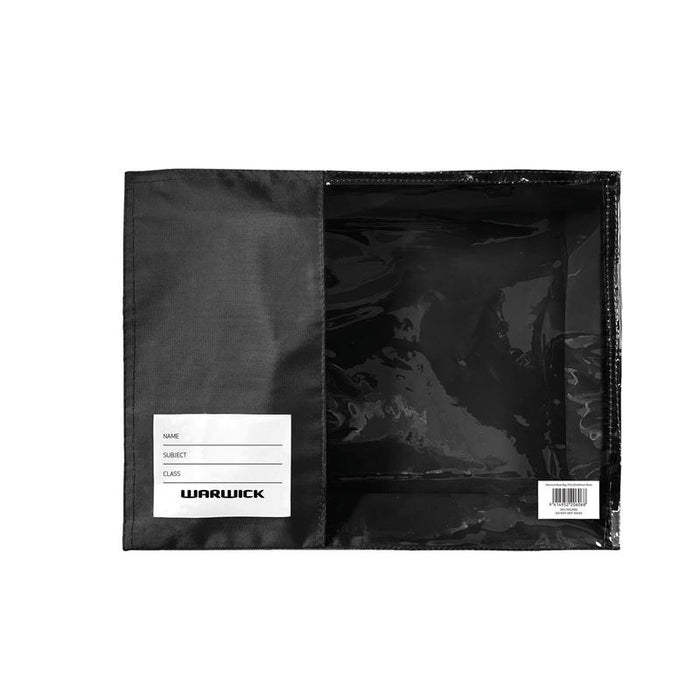 Warwick Book Bag 370x265x85mm Black 5502586_1