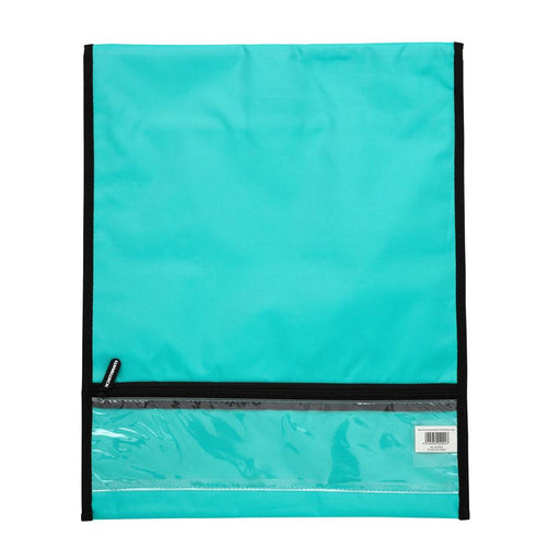 Warwick Homework Bag Medium Aqua 290x360mm Hook & Loop_2