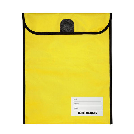 Warwick Medium Homework Bag 290x360mm Yellow 12025918_1
