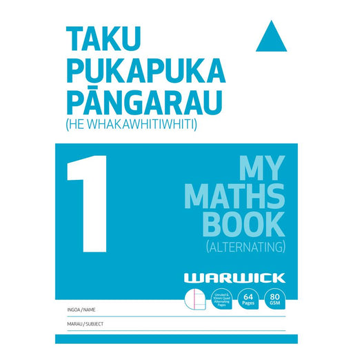 Warwick My Maths Book 1 A4 Quad 10mm 11604780_1