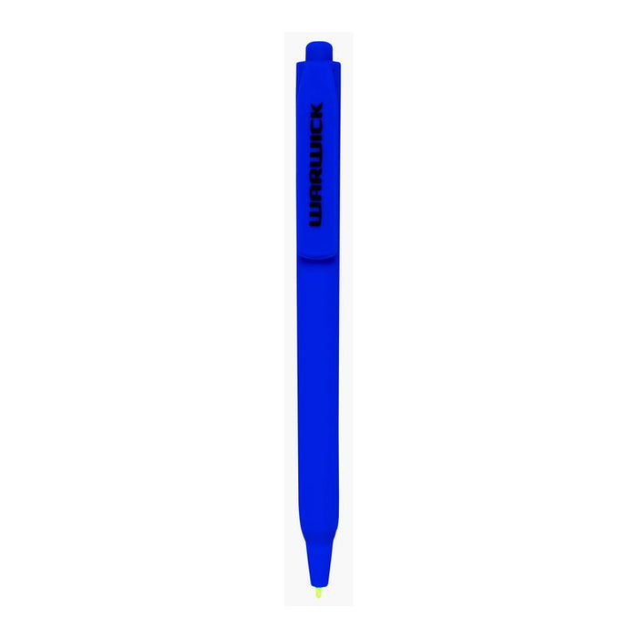 Warwick Pen Ballpoint Tri Barrel 1.0mm Medium Blue Box 12 2001837_2