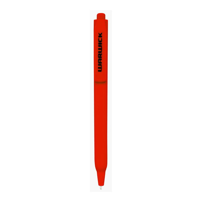 Warwick Pen Ballpoint Tri Barrel 1.0mm Medium Red Box 12 12025831_2