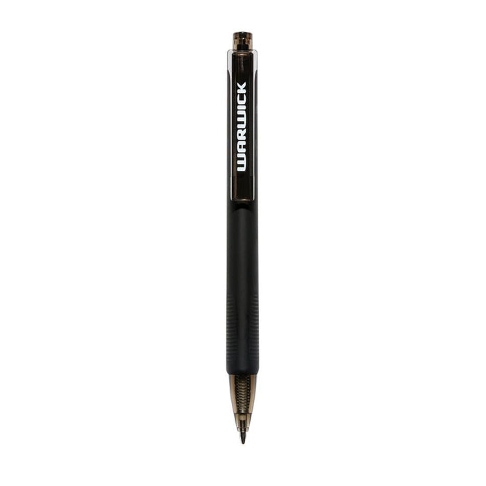 Warwick Tri Barrel Ballpoint Pens 1.0mm Black Pack of 12_2