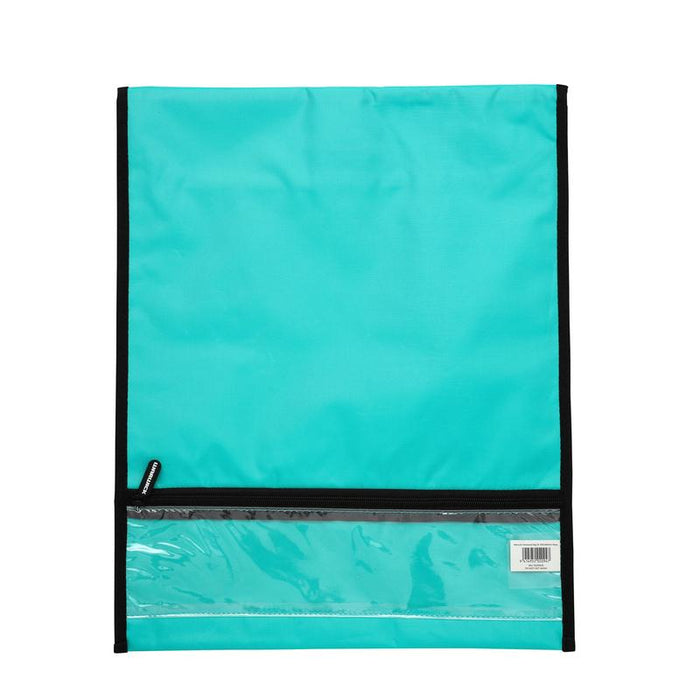 Warwick XL Homework Bag 450x360mm Hook & Loop Aqua 12025920_2