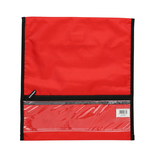 Warwick XL Homework Bag 450x360mm Red with Hook & Loop_2