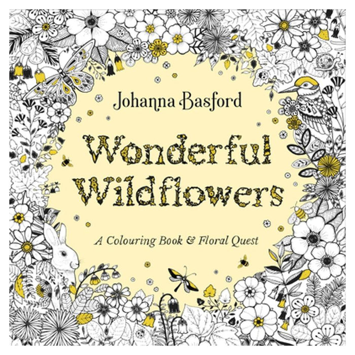 Wonderful Wildflowers: A Colouring Book & Floral Quest | Johanna Basford_1