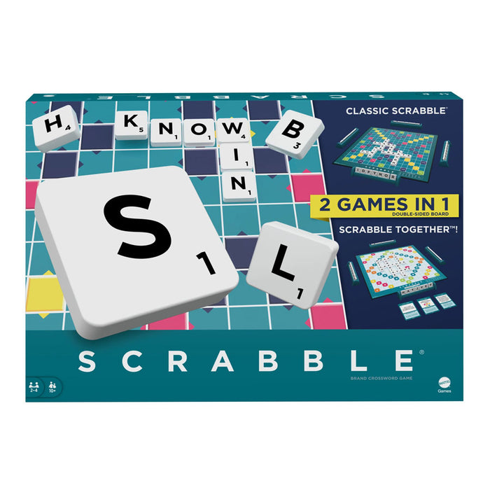 Scrabble 2 Games in 1 Board Game