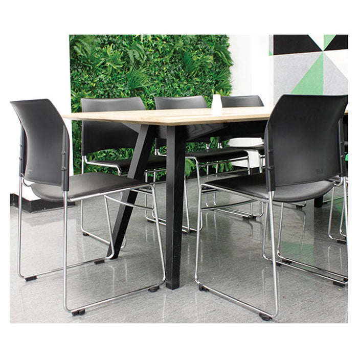 Buro Maxim Meeting Chrome Frame Chair