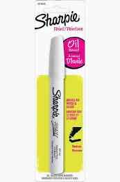 Sharpie Oil-Based Paint Marker, Medium Point White