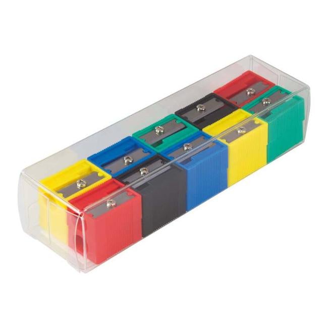 Milan Pencil Sharpener Plastic Single Hole EACH
