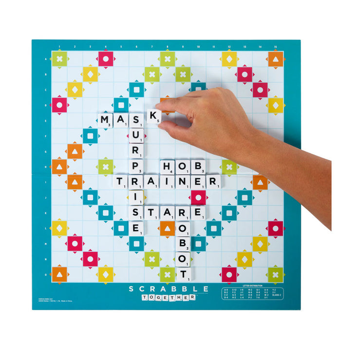 Scrabble 2 Games in 1 Board Game