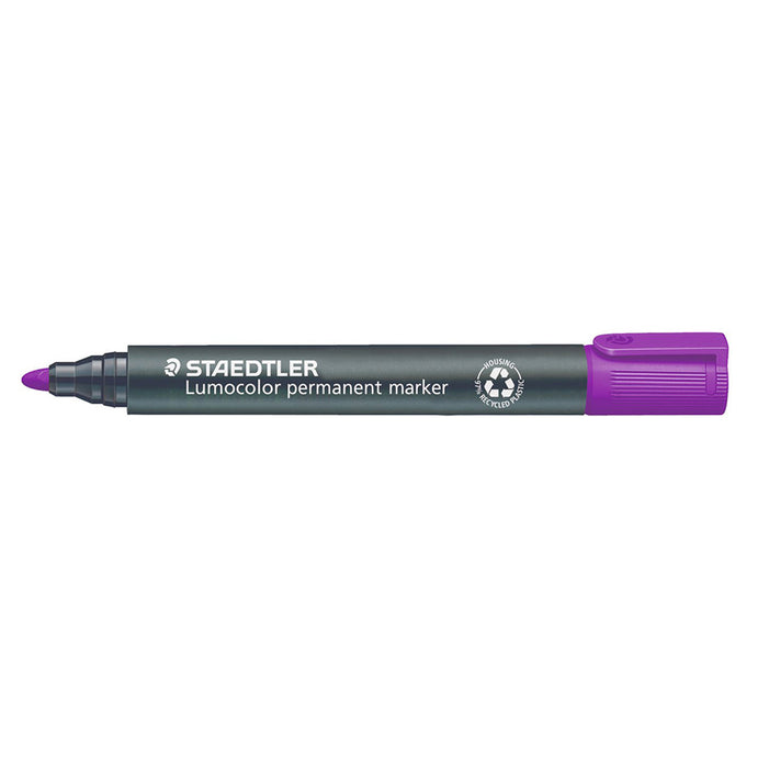 Lumocolor Permanent Marker 352 with bullet tip Violet