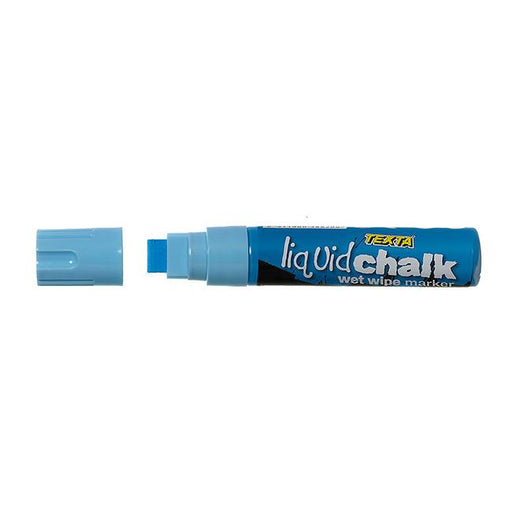 Texta liquid chalk marker wet wipe blue-Marston Moor